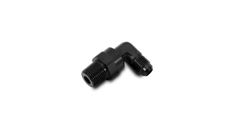 -6AN Flare To 1/2in NPT Male 90 Degree Swivel - 11363