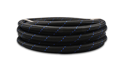 -8 AN BLK/BLUE NYLON BRAID. FL