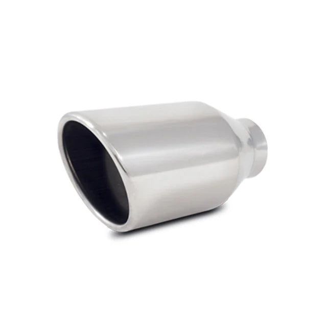 4in Outlet O.D. Round Stainless Steel Tip - 1342