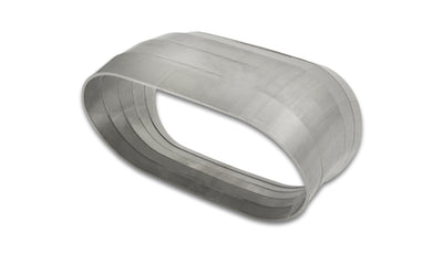 45 Degree Vertical Plane Oval Pie Cuts