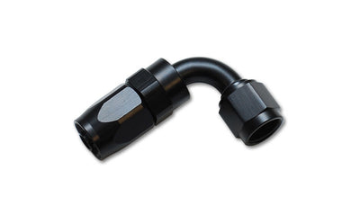 ALUM. 90 DEG. HOSE END FIT.