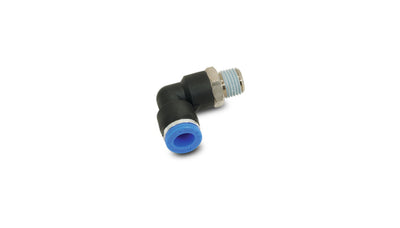 Male 90 Degree Push Lock 1/16in NPT to 1/4in Tube - 22641