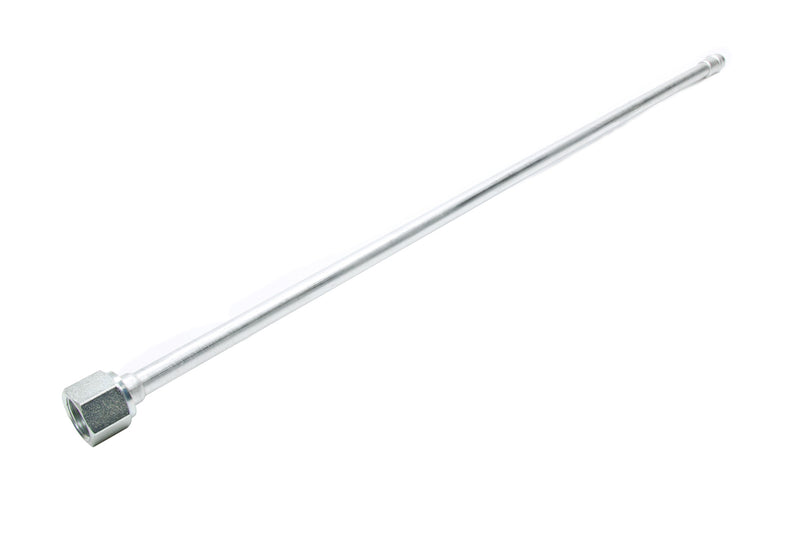 #10 X 24in Aluminum Heat er Line Female/Barb - 12424VBH