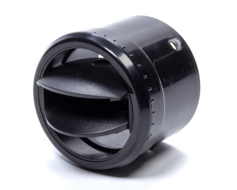 Double Vane Louver Black Bezel 2.70in Diameter - 499193