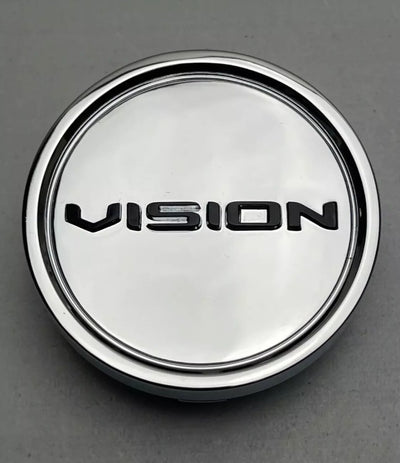 Chrome Snapin Tall Vis Cap - C223T