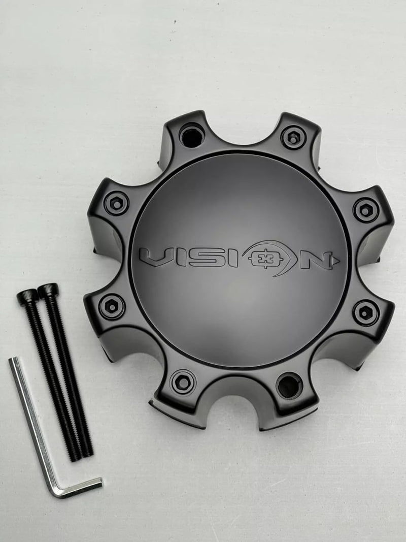 Mblk 8 Lug Closed Long Cap - C326MB8CLV