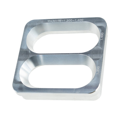 Carb Insert Twin Blade 1in Tall 1.200in-1.400in