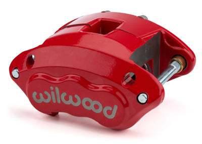 CALIPER BRAKE ALUM RED 2-PST