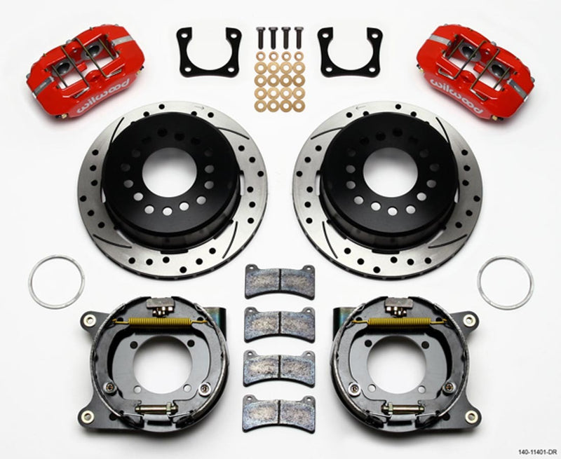BRAKE KIT RED CALIPER