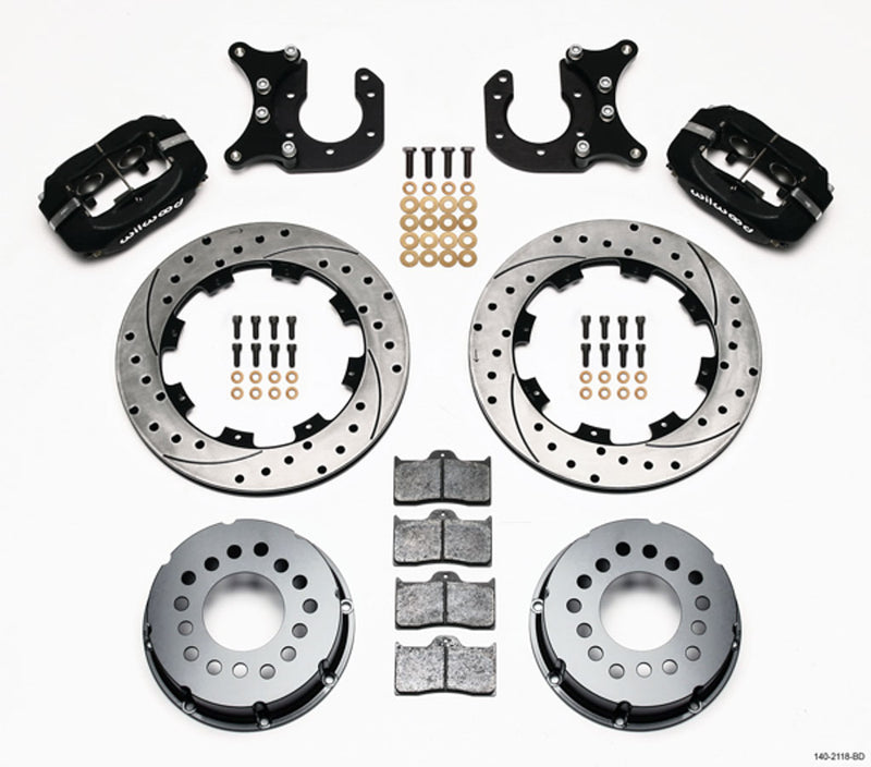 FDL P/S REAR KIT  DRILLED ROTO
