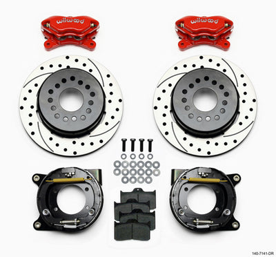 FDL P/S P-B KIT  DRILLED-RED C