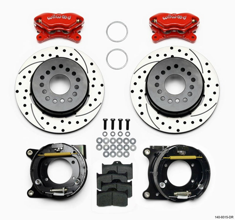 REAR BRAKES RED