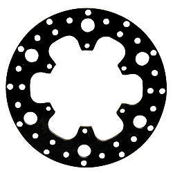 ROTOR-STEEL MIDGET FR.-DRILLED