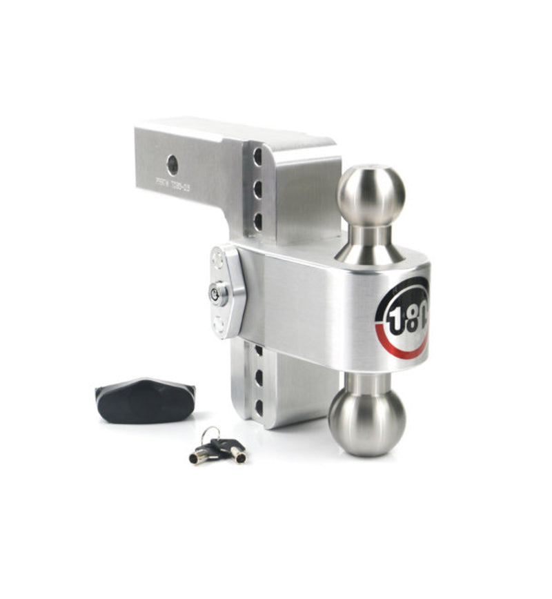 Turnover Ball 6in Drop Hitch w/ 2.5in Shank - LTB625