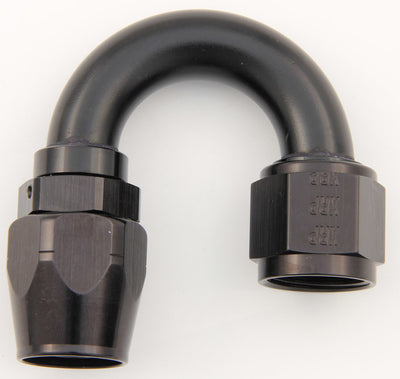 #10 180 Deg Dbl Swivel Hose End Black - 218010BB