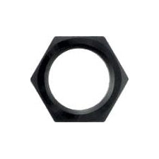 #6 Bulkhead Nut-Aluminum Black - 992406BB