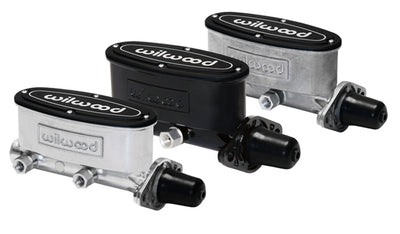 High Volume Tandem Master Cylinder - 15/16" Bore,Black-w/o Pushrod - 26018184BK