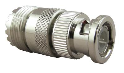 Amphenol RF BNC Male/UHF Female Coaxial Adapters
