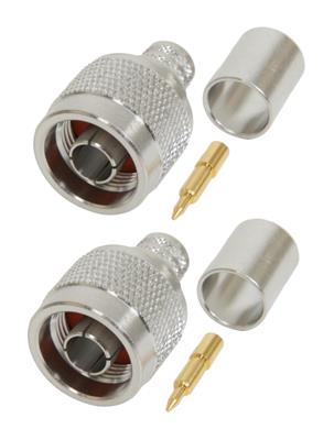Amphenol RF Type N Male Crimp Connectors
