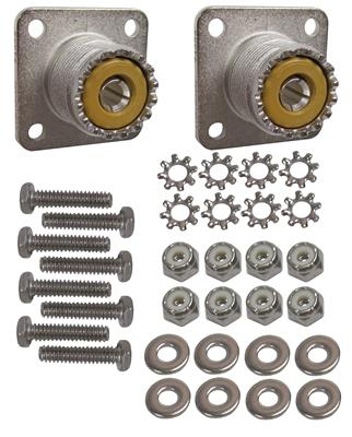 Amphenol RF 83-1R-2-KIT UHF Chassis-Mount Coaxial Connector Kits