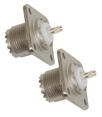 Amphenol 83-798-2 UHF Chassis-Mount Coaxial Connectors