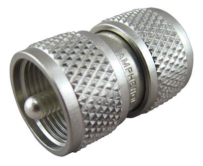 Amphenol RF 83-877 Double UHF Male Adapters