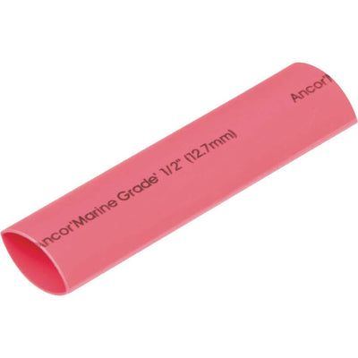 Heat Shrink Tubing 1/2' X 48' Red - 305648