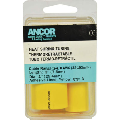 Heat Shrink Tubing 3/4' X 48' Yel - 306948