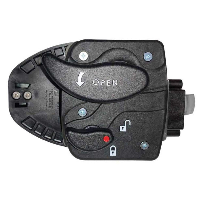 Travel Trailer Squeeze Latch-black - 013521