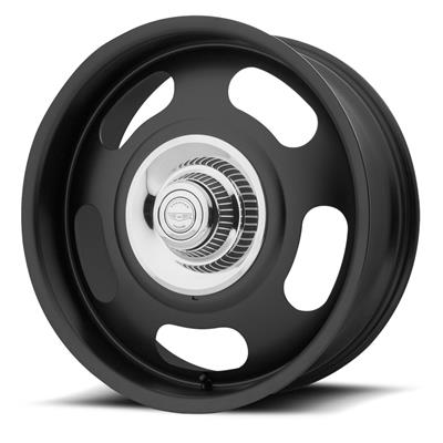 WHEEL ALUM MATTE BLK 17X8