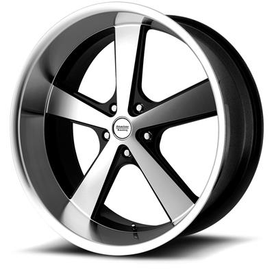 WHEEL ALUM BLACK 22X11