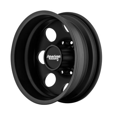 WHEEL ALUM MATTE BLACK 17X6