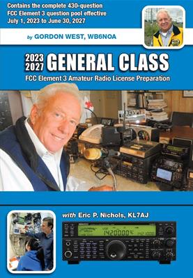 ARRL Gordon West 2023-2027 General Class Study Guides