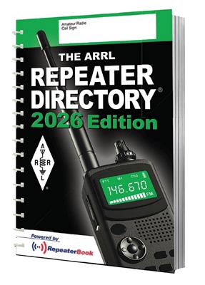 The ARRL Repeater Directory® 2026 Edition