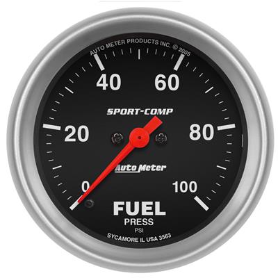 TD GAUG  FUEL PRESSURE  2 5/8