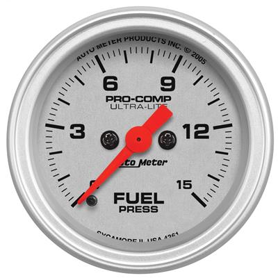 TD GAUG  FUEL PRESSURE  2 1/16