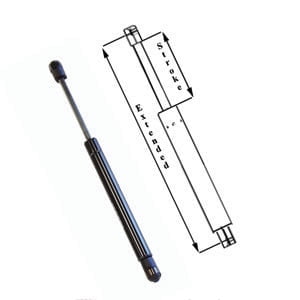 20' Gas Spring 110# - 010167