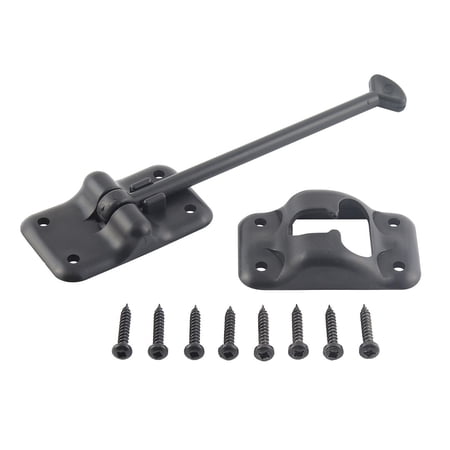 Plastic Door Holdback 6' Black - 013085BL