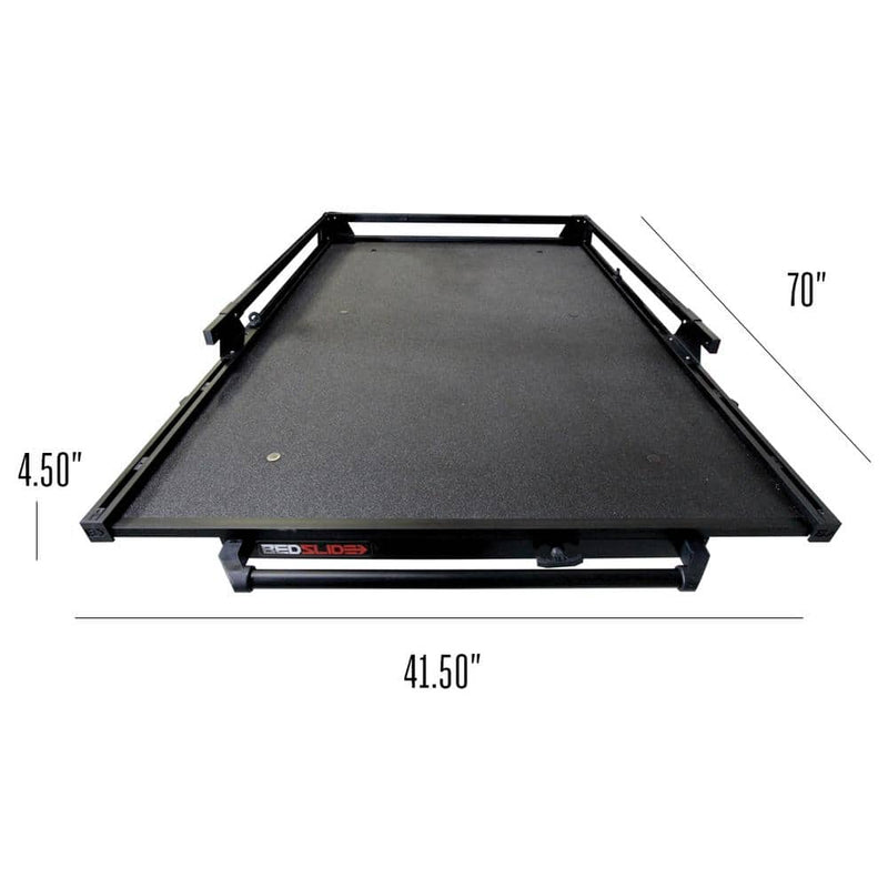 Bedslide 1000 Black 70' X 41' - 107041CLB