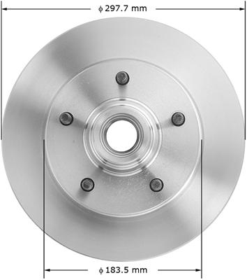 FRONT GLOBAL BRAKE ROTOR