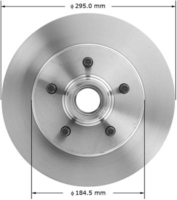 FRONT GLOBAL BRAKE ROTOR