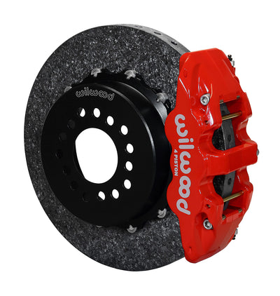 AERO4 Dynamic Rear P-Brk Kit,14.00" C/SiC,Red - 14012757CSICR