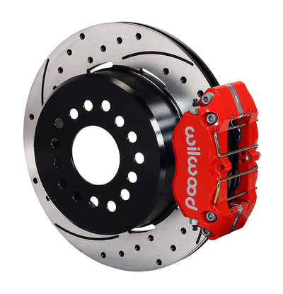 DPL P/S Park Brake Kit, Drilled, Red - 14013181DR