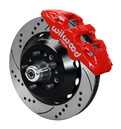 AERO6 Front Hub Kit,14.00", Drilled - 14013226D