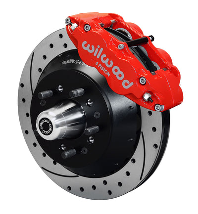 Front Hub Kit-drill Red - 14013630DR