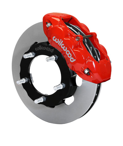 D8 Front Hat Kit,12.19" Rotor, Red - 14013928R