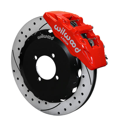 DP6A Front Hat Kit, 12.88", Drilled, Red - 14014234DR