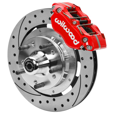 NDPR Front Kit,11.75",Drilled-Red - 14015981DR