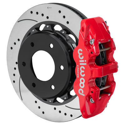 AERO4 Rear P-Brake Kit,14.00", Red - 14018162R