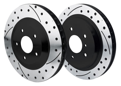 Rotor Kit, Front/Rear-Drilled - 1409336D